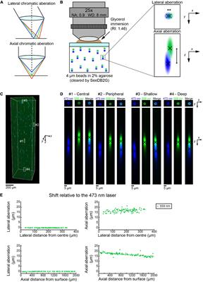 Post hoc Correction of Chromatic Aberrations in Large-Scale Volumetric Images in Confocal Microscopy